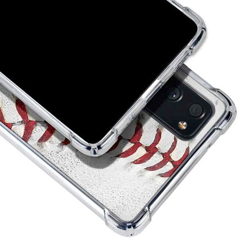 MLB Houston Astros Game Ball Galaxy S20 FE Clear Case